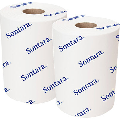 SWS68 Smooth Cleaning Cloths Roll 112m (Pack of 2)