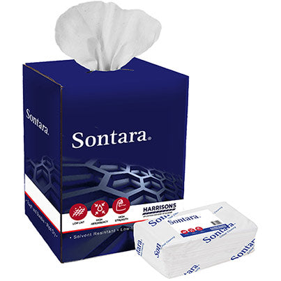 SWS51 Smooth Cleaning Cloths in Dispenser Box