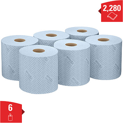 WypAll L20 7302 Centrefeed Paper Towel Roll 144m (Box of 6)