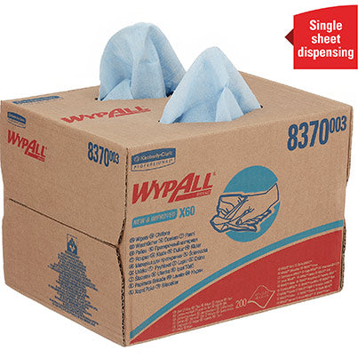 WypAll X60 General Clean 8370  Paper Towels in BRAG Box