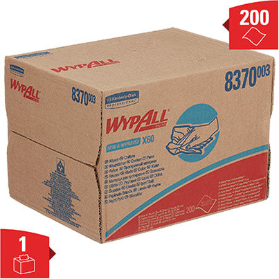 WypAll X60 General Clean 8370  Paper Towels in BRAG Box