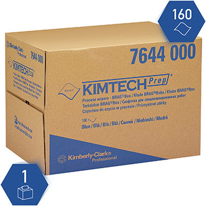 KIMTECH Process Wipers 7644 Cleaning Cloths in BRAG Box