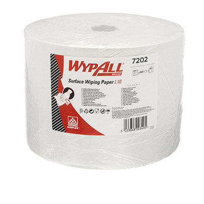 WypAll L10 7202 Jumbo Paper Towel Roll 380m