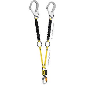 Petzl ABSORBICA-Y TIE-BACK MGO Twin Energy-Absorbing Lanyard
