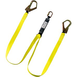 Miller H100 Shock-Absorbing Twin Lanyard