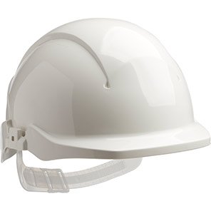 Concept Unvented Reduced-Peak Slip-Ratchet Safety Helmet