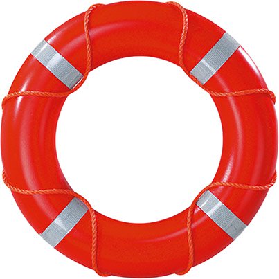 Orange 75cm Lifebuoy