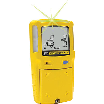 Honeywell BW Max XT II Multi-Gas Detector (H2S, CO, O2, % LEL)