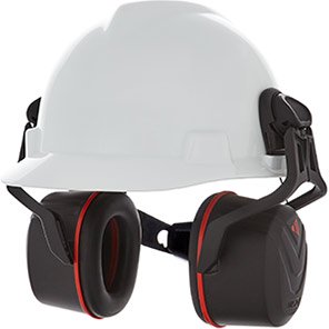 MSA V-Gard High-Attenuating Helmet-Mounted Ear Defenders