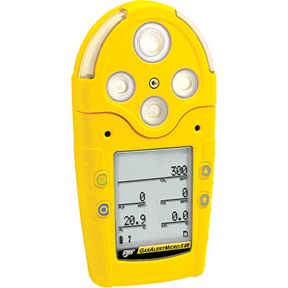 GasAlertMicro 5 IR Multi-Gas Detector (CO2 IR, H2S, CO, O2, % LEL)