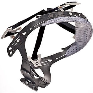Fas-Trac III Safety Helmet Harness with Ratchet Adjustment