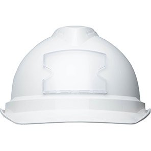 V-Gard 500 Unvented Push-Key Safety Helmet with Badge Holder
