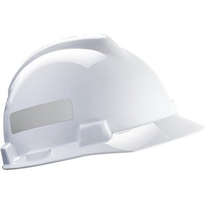 Straight Reflective Helmet Stickers (Pack of Two)