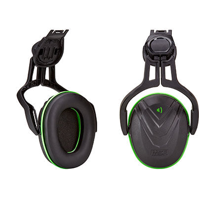 MSA V-Gard Low-Attenuating Helmet-Mounted Ear Defenders