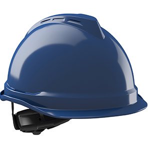 V-Gard 520 Unvented Wheel-Ratchet Safety Helmet