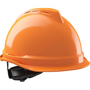 V-Gard 520 Unvented Wheel-Ratchet Safety Helmet