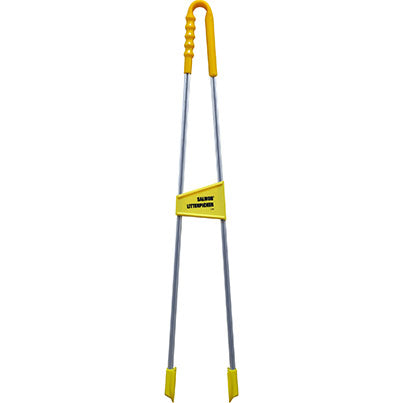 Hillbrush Salmon LP34 Straight-Grip Litter Picker
