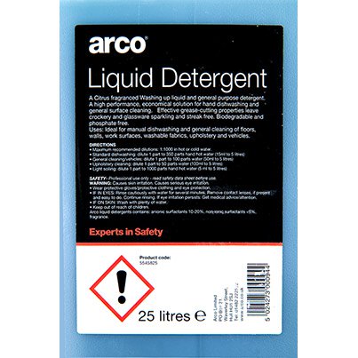 Arco Liquid Detergent 25L