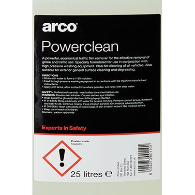 Arco Powerclean Pressure Washer Additive 25L