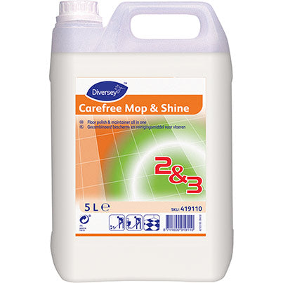 Diversey Carefree Mop and Shine Floor Polish 5L