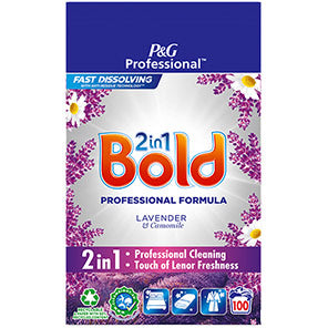 Bold Professional Lavender & Camomile 2-in-1 Washing Powder 6.5kg (100 Washes)