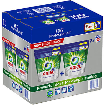 Ariel Original All-in-1 Laundry Pods (Case of 100)