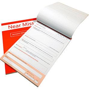 Spectrum Industrial Near Miss Reporting Book
