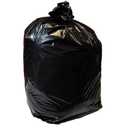 BPI Refuse Black 240L Light-Duty Wheelie Bin Bag (Box of 100)