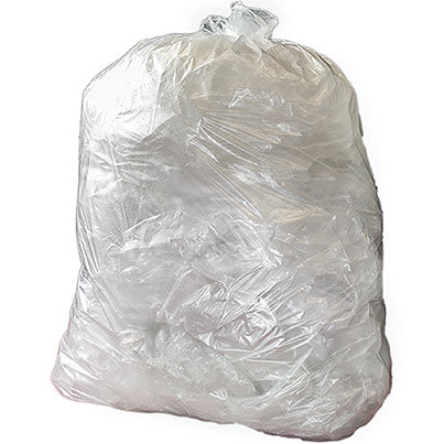 The Green Sack Clear 120L Heavy-Duty Compactor Bag (Box of 100)