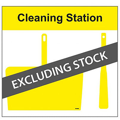 Type D Cleaning Station Shadow Board 470mm x 490mm