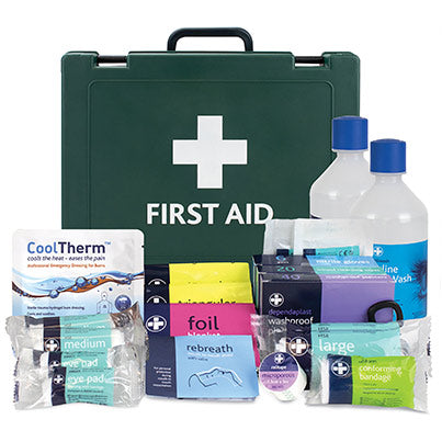 Reliance Medical British-Standard First Aid Kit with Eyewash