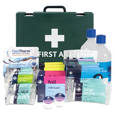 Reliance Medical British-Standard First Aid Kit with Eyewash