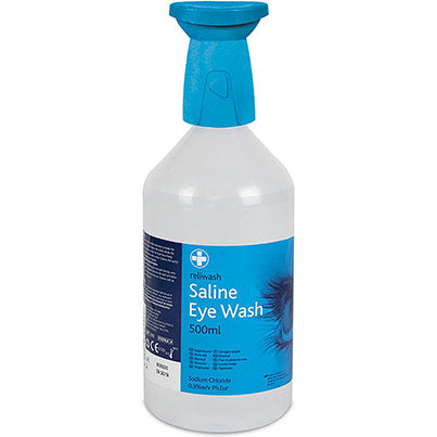 Reliwash Saline Eyewash with Eye Cap 500ml
