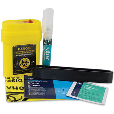 Reliance Medical Biohazard Sharps Disposal Kit