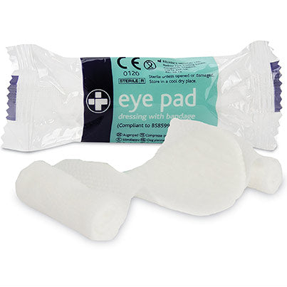 Reliance Medical Sterile Eye Pad Dressing with Bandage