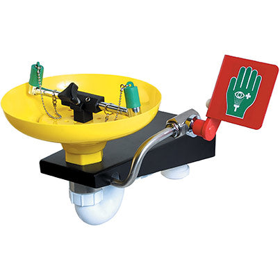 Hughes Wall-Mounted Open Emergency Eyewash Station