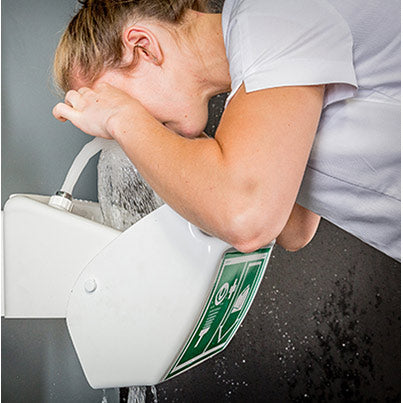 Hughes Wall-Mounted Emergency Eyewash Station
