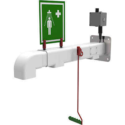 Hughes Wall-Mounted Frost-Resistant Heated ATEX Safety Shower