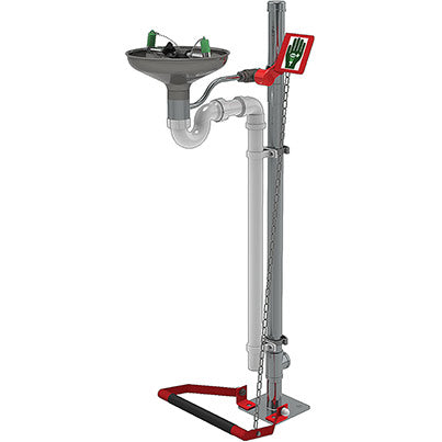 Hughes Safety Shower Eye Bath Treadle
