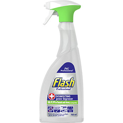 Flash Professional Degreasing Disinfectant Spray 750ml