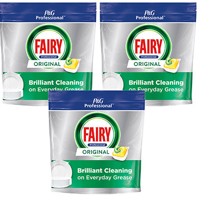 Fairy Professional All-in-One Dishwasher Tablets Pack (Case of 3)