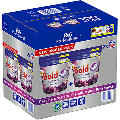 Bold All-in-1 Lavender and Camomile Laundry Pods (Case of 100)