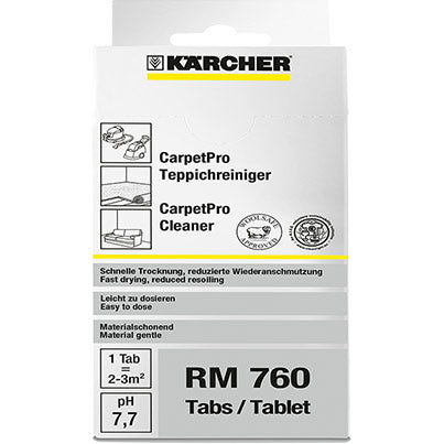 Kärcher RM 760 CarpetPro Cleaner Tablets