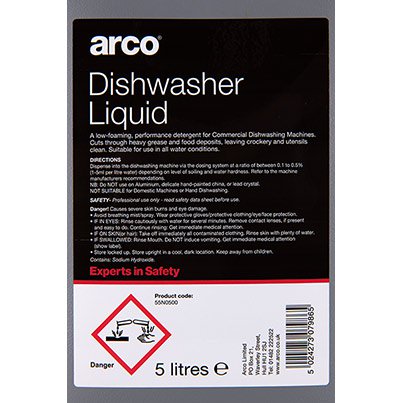 Arco Dishwasher Detergent 5L (Box of 2)