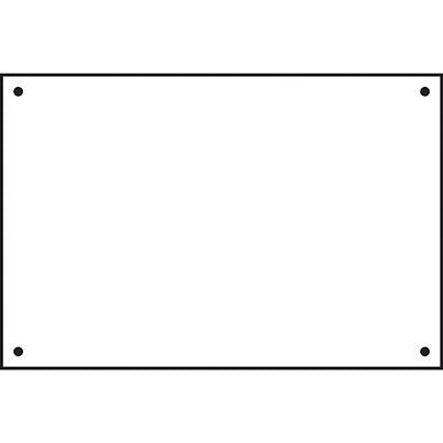 White Backboard 600mm x 400mm