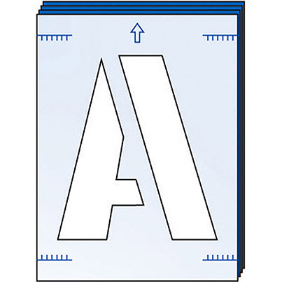 Polyester A-Z Letters Stencil Set 300mm
