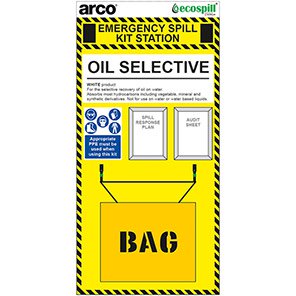 90L Oil Spill Kit Holdall Station Board