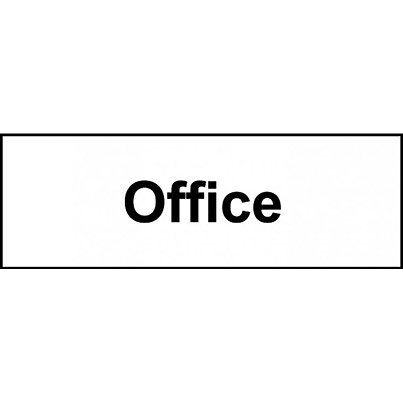 PVC "Office" Sign 300mm x 100mm