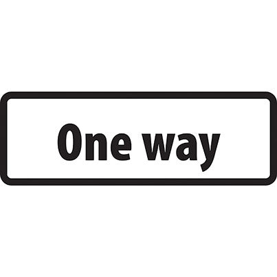 Zintec "One Way" Supplementary Plate 685mm x 275mm