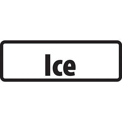 Zintec "Ice" Supplementary Plate 685mm x 275mm